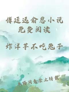 傅廷远俞恩小说免费阅读